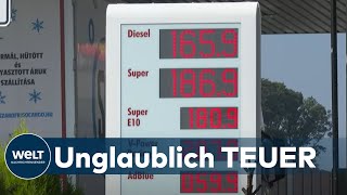 AUTOFAHRER GENERVT Benzinpreise im August auf Höchststand [upl. by Nyrehtac]