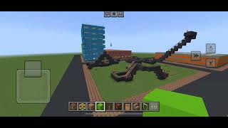 Tour of our Minecraft city JJs123q8z [upl. by Ayikan]