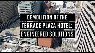 Terrace Plaza Hotel Demolition Engineered Solutions [upl. by Eidnil619]