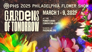 The 2025 Flower Show Theme isGardens of Tomorrow  March 1  9 2025 [upl. by Atnad813]