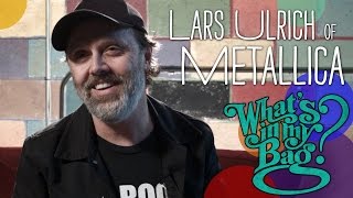 Metallica Lars Ulrich  Whats In My Bag [upl. by Corron]