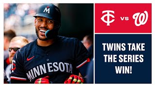 Twins vs Nationals Game Highlights 52224  MLB Highlights [upl. by Aneeled]