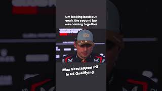 Max Verstappen US GP Interview maxverstappen f1interviews f1 formulaone formula1 austin [upl. by Zandt]