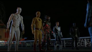 Team Flash vs Savitar Godspeed amp Thawne  The Flash 9x13 HD [upl. by Assirt]