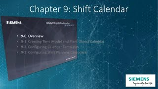 WinCC Unified V17  33 Overview of Unified Shift Calendar WinCCGURU [upl. by Aneelas]