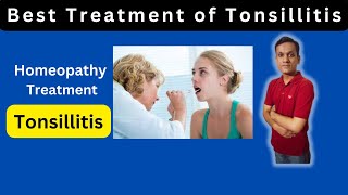 tonsil homeopathic treatment  tonsillitis homeopathic medicine [upl. by Byler704]