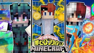 My Hero Academia in Minecraft But My Quirk Changes [upl. by Nerrat]