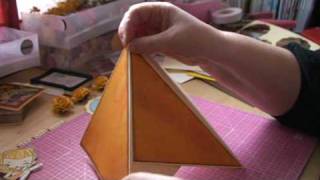 FUN CARD FOLDING TECHNIQUE  TEEPEE CARD [upl. by Josepha]