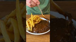 STEAK FRITES recipe cooking frenchchef frenchfood food steak chips [upl. by Kobi]