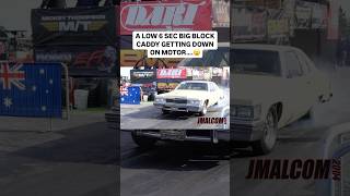 Cadillac Deville packing a 1400 hp big block [upl. by Atalanti]