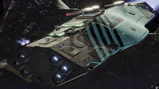 Nebulous Fleet Command  DREADNAUGHT  4v4  Modded Gameplay [upl. by Jones891]