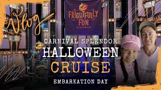 B2B Halloween Cruise on The Carnival Splendor Vlog 1 [upl. by Didier]