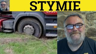 🔵 Stymie Meaning  Stymied Examples  Define Stymieing  Stymie in a Sentence  Vocabulary [upl. by Vine]