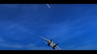 1981 Gulf of Sidra Incident 2 US F14s vs 2 Libyan SU22s  DCS World Reeinactment [upl. by Forlini]