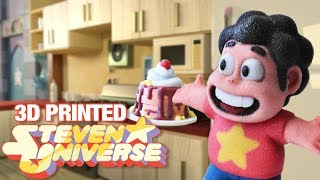 Steven Universe  3D printing Steven and Together Breakfast [upl. by Smoht]