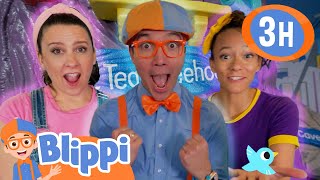 Ms Rachel Visits the Treehouse Wheels on the Train  Blippi and Meekah Best Friend Adventures [upl. by Utley]