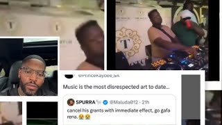 PRINCE KAYBEE SLAMED for a comment on SKOMOTA’S DJing Video [upl. by Denni]