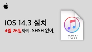 4월 26일까지 SHSH 없이 iOS 143 설치하기 [upl. by Antonia]