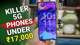 Top 5 Best 5G Phones Under 17000 In India August 2024  Best Phones Under 17000 In 2024 [upl. by Lordan70]