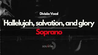 Divisão Vocal  SOPRANO  Hallelujah salvation and glory Kanye West [upl. by Attennhoj]