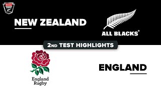 HIGHLIGHTS  NEW ZEALAND v ENGLAND  July Internationals 2024  Second Test [upl. by Ahel]