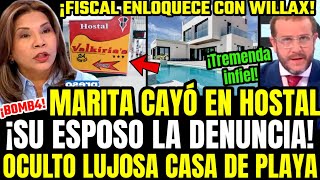 SCÁNDALO BOMB4 MARITA BARRETO CAE EN HOSTAL CON AMANTE Y DESCUBREN SU SECRETA CASA DE PLAYA DE LUJO [upl. by Gavra]