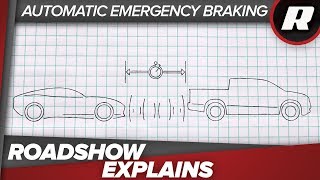 Roadshow Explains How automatic emergency braking works [upl. by Nodlew678]