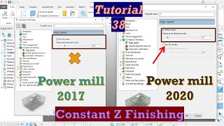 Powermill Delcam 2017  2020 Consion Z Finishing Update Fetcher Completed Tutorial [upl. by Kcoj746]