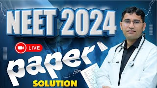 LiVE  NEET UG 2024 PAPER SOLUTION  NEET 2024 EXAM LATEST UPDATE  NEET 2024 CUTOFF  VIJAY SIR [upl. by Raymond669]