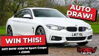 WIN THIS 2017 BMW 420d M Sport Coupe  £1000 [upl. by Norrie]