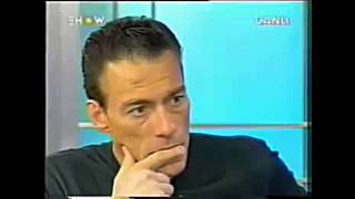 Jean Claude Van Damme amp Reha Muhtar Interview Turkish TV 2001 [upl. by Rammus]