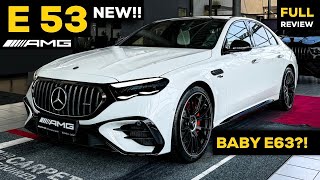 2025 MERCEDES E53 AMG Hybrid NEW 6 Cylinder 612HP Sedan FULL InDepth Review Sound Exterior Interior [upl. by Broderick]