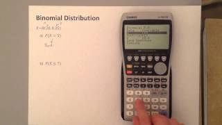 S1 Binomial Distribution Graphical Calculator [upl. by Olimac]