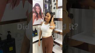 Keratin Treatment Look shorts viralvideo hair keratin keratintreatment hairstyle hairsalon [upl. by Klenk]