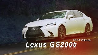 Lexus GS 200t 試駕：四缸渦輪的動感 [upl. by Ynatsyd]