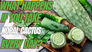 What Happens If You Take Nopal Cactus every day [upl. by Daniala]