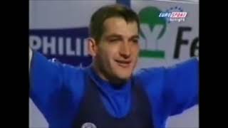 Pyros Dimas World Record Snatch 1998 A [upl. by Einner]