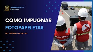 COMO IMPUGNAR UNA FOTOPAPELETA 2024 PERU [upl. by Carlee666]