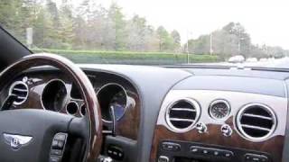 2007 Bentley Continental GT Start Up and City Driving [upl. by Ehling214]