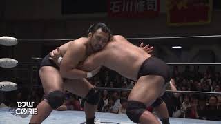 Daisuke Sekimoto amp Yuji Okabayashi vs Hideki Suzuki amp Takuya Nomura  BJW22092016 [upl. by Melosa]