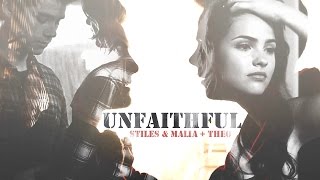 Stiles amp Malia  Theo ❖ Unfaithful AU [upl. by Tannenbaum]