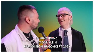 Interview with Joost Klein The Netherlands  Eurovision 2024 at Eurovision in Concert [upl. by Donal142]