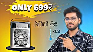 Viral Portable Air cooler At Only 699rs  Testing Mini Ac  portable air cooler fan  Tech Gadget [upl. by Sekoorb]