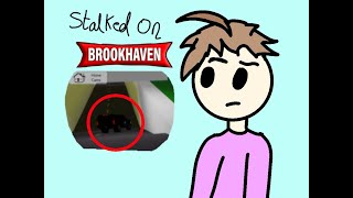 Stalked on Brookhaven RP Storytime Ft Emily12121 [upl. by Sixla]