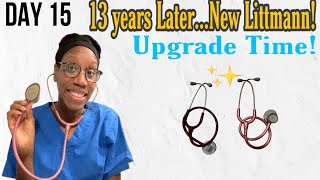 13 Years Later Upgrading to Littmann Lightweight II SE honestreview nurselife 30daychallenge [upl. by Rrats]