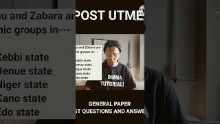 Post UTME General Paper Post UTME important questions PostUTME dimmatutorials [upl. by Dier409]