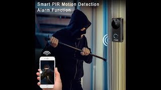 Great PYBBO Smart WiFi Video Doorbell unboxing setup and review [upl. by Aisenet489]