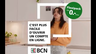 Banque cantonale neuchâteloise  Flexipack [upl. by Tiernan]