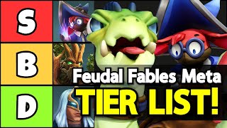 Paladins Season 7 Feudal Fables Meta Tier List Opinion [upl. by Quiteria]