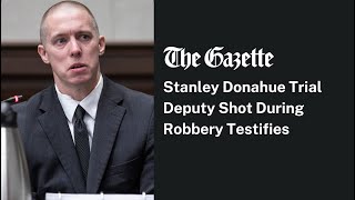 Stanley Donahue Trial Dep William Halverson testifies about robbery shooting [upl. by Grodin]